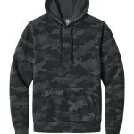 District Wash™ Camo Fleece Hoodie- Softball